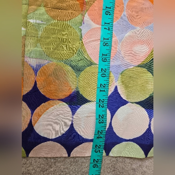 TIGER OF SWEDEN 100% Silk Circle Pattern Blouse. Size 36/ Small - Picture 16 of 16